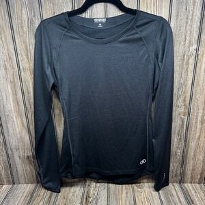 OGIO Endurance Ladies Long Sleeve Athletic Top Black XS Moisture Wicking